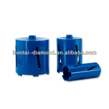 New construction diamond dry core bits